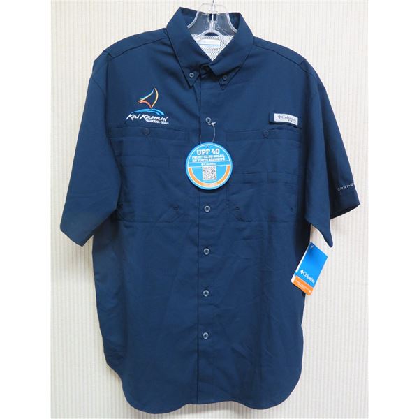 Men's Size XS Dark Navy Tamiami Short Sleeve Shirt