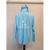 Image 3 : Qty 4 Men's Size S Terminal Deflector Zero Hoodie SPF 50, Basic Blue