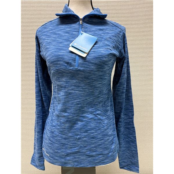 Women's Size S Blue Outerspaced Half Zip