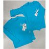 Image 1 : Youth Size 10 & 12 Aqua Blue Long Sleeve Rash Guard
