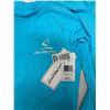 Image 2 : Youth Size 10 & 12 Aqua Blue Long Sleeve Rash Guard