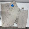 Image 1 : Qty 2 Women's Size 16 Khaki Capri Pants & Long Shorts