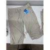 Image 2 : Qty 2 Women's Size 16 Khaki Capri Pants & Long Shorts