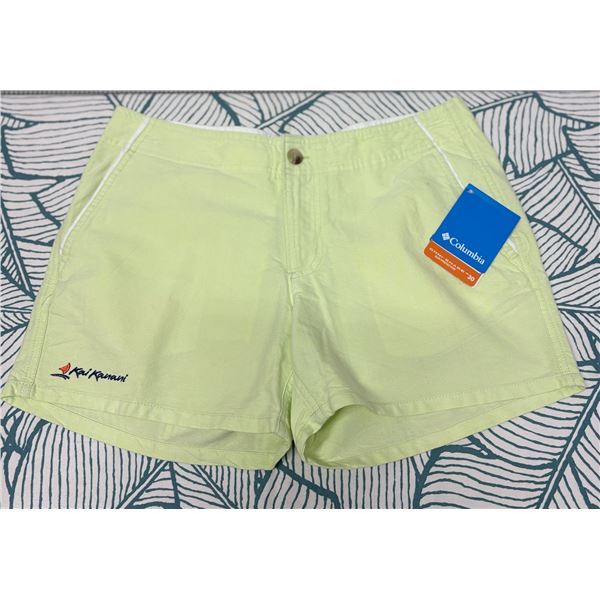 Women's Size 8 Key Lime Green Solar Fade Women's Shorts