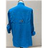 Image 2 : Men's Size S Compass Blue PFG Long Sleeve Shirt