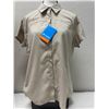 Image 1 : Women's Size XL Khaki Silver Ridge Short Sleeve Shirt