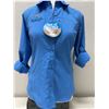 Image 1 : Women's Size S Blue Silver Ridge Long Sleeve Shirt