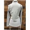 Image 2 : Women's Size S Icy Gray Titanium Titan Ice Half Zip Long Sleeve Shirt