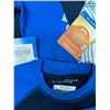 Image 3 : Qty 5 Youth Size 2T, 3T, 4T Black/Bright Indigo Sandy Shores Long Sleeve Sun Shirts
