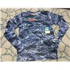 Image 1 : Youth Size XL Vivid Blue Pixel PFG Super Terminal Tackle Long Sleeve Shirt