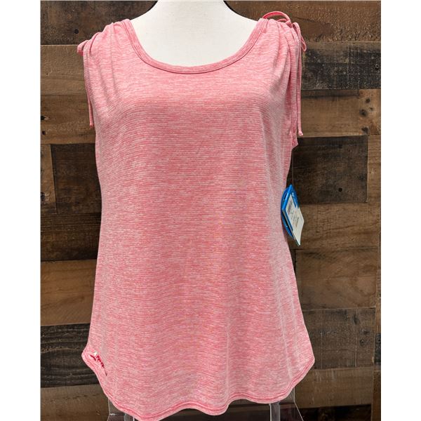 Women's Size M Pink Kickin It Tee