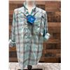 Image 1 : Men's Size L Blue Plaid PFG Super Tamiami Long Sleeve Shirt
