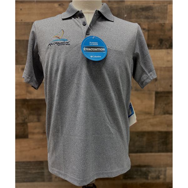 Men's Size S Carbon Heather New Utilizer Polo Shirt