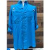 Image 1 : Men's Size XL Compass Blue, Columbia PFG, Long Sleeve Shirt