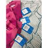 Image 4 : Qty 4 Youth Size 2T (2), 3T (1), 4T (1) Two-Tone Pink Sandy Shores Long Sleeve Sun Shirts