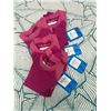 Image 5 : Qty 4 Youth Size 2T (2), 3T (1), 4T (1) Two-Tone Pink Sandy Shores Long Sleeve Sun Shirts