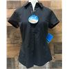Image 1 : Women's Size S Black Silver Ridge Short Sleeve Shirt