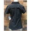 Image 2 : Women's Size S Black Silver Ridge Short Sleeve Shirt