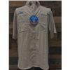 Image 1 : Men's Size XL Fossil/Khaki PFG Tamiami II Short Sleeve Shirt