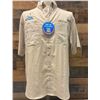 Image 1 : Men's Size M Fossil/Khaki PFG Tamiami II Short Sleeve Shirt
