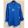 Image 1 : Men's Size XS Deep Blue Tamiami Long Sleeve Shirt