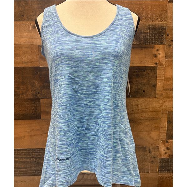 Women's Size S Blue Outerspaced Tank Top