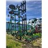 Image 3 : JD 1610 40 ft. Deep tillage, 3 bar tine harrows, SN. 004412 c/w pallet of extra shanks