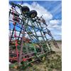 Image 10 : JD 960 40 FT Vibra chisel c/w 2420 Valmar airflow mount & Degelman 3 row tine harrows, SN. 242089156