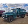 Image 1 : (Lot #'s 41, 42 & 43 are a Group Lot) 1984 Ford F700 c/w SWS 16 ft. steel box & harsh twin cyl. Hois