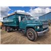 Image 3 : (Lot #'s 41, 42 & 43 are a Group Lot) 1984 Ford F700 c/w SWS 16 ft. steel box & harsh twin cyl. Hois