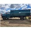 Image 6 : (Lot #'s 41, 42 & 43 are a Group Lot) 1984 Ford F700 c/w SWS 16 ft. steel box & harsh twin cyl. Hois