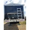 Image 3 : 2013 Wilson 45 ft. Tridem grain trailer complete with air seeder chutes, roll tarp, 11R24.5 radials,