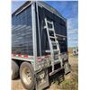 Image 5 : 2013 Wilson 45 ft. Tridem grain trailer complete with air seeder chutes, roll tarp, 11R24.5 radials,