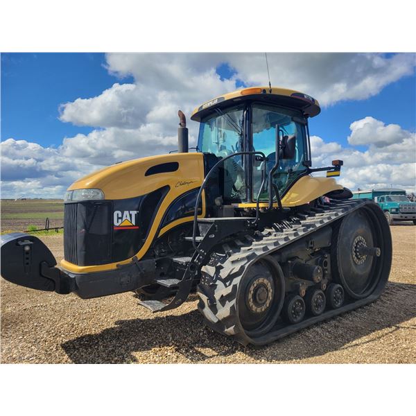 2002 Cat challenger MT755 Crawler Tractor. 8.8L 6 cyl Cat diesel motor,16 spd powershift, 290 engine