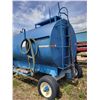 Image 2 : 2,000-Gal water tank c/w high pressure motor driven pump, 25 Hp Onan motor, Kat 3 cyl. Pump c/w fire