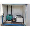 Image 9 : 2,000-Gal water tank c/w high pressure motor driven pump, 25 Hp Onan motor, Kat 3 cyl. Pump c/w fire