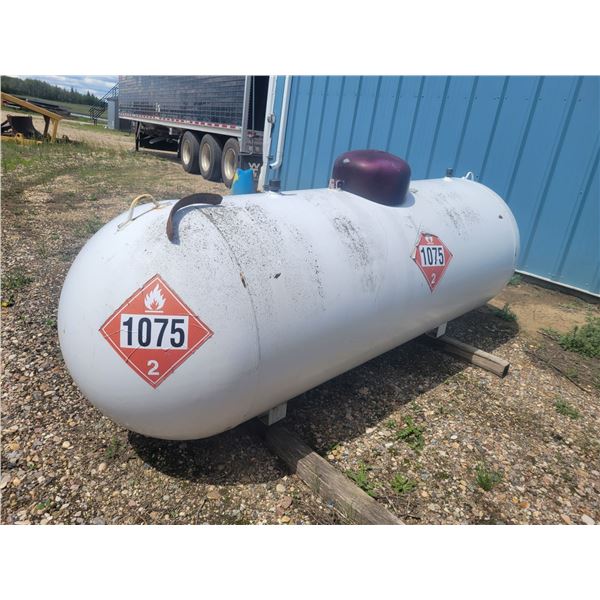 2003 500-Gal propane tank, 250 PSI, SN. 7SE069995