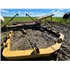 Image 1 : D6 Weldco-Beales 14' Dozer blade c/w C frame, ROPS canopy & trunnions