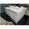 Image 1 : White plastic tank w/ containment , 200 gallons
