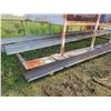 Image 2 : Approx. 30 ft. skid, 10 in. x 10 in. I-Beam skid c/w metal clad roof & walls, steps & sliding doors.