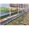 Image 3 : Approx. 30 ft. skid, 10 in. x 10 in. I-Beam skid c/w metal clad roof & walls, steps & sliding doors.