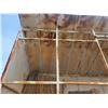 Image 6 : Approx. 30 ft. skid, 10 in. x 10 in. I-Beam skid c/w metal clad roof & walls, steps & sliding doors.