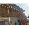 Image 7 : Approx. 30 ft. skid, 10 in. x 10 in. I-Beam skid c/w metal clad roof & walls, steps & sliding doors.
