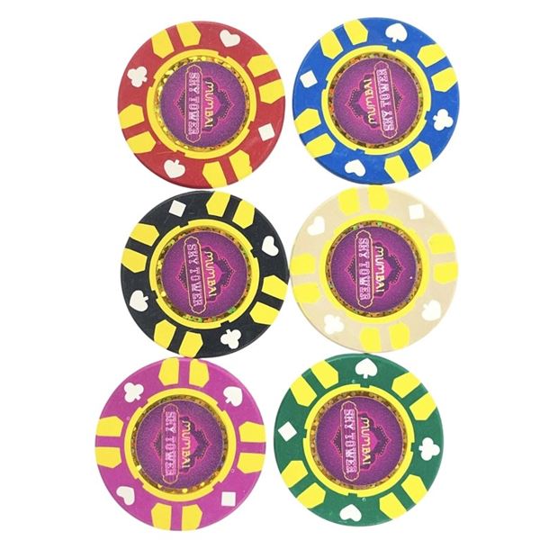 Preacher (2016-2019) - Set of 6 Mumbai Sky Tower Casino Chips