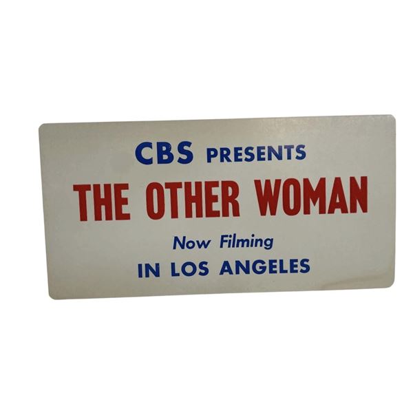 The Other Woman (1995) - Crew Used Dashboard Parking Permit Card