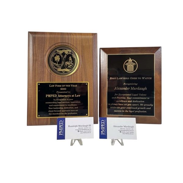 Murdaugh: Death in the Family (2025) - Plaques & Business Cards