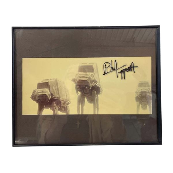 Star Wars - The Empire Strikes Back (1980) - Phil Tippett Signed Production Still - Lot B