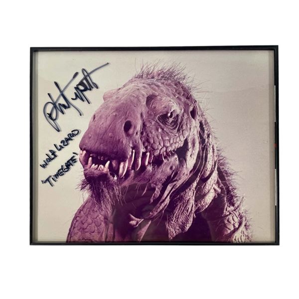 Timegate (1970s) - Phil Tippett Signed Production Wolf Lizard Creature Still