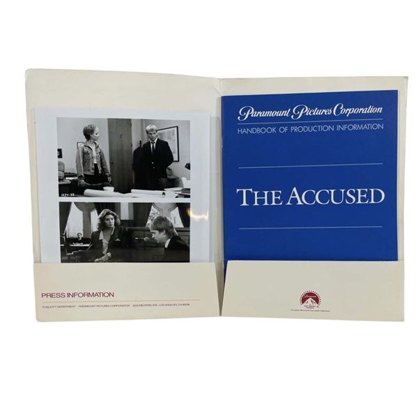 The Accused (1988) - Press Kit from the Film's Propmaster Ken Hawryliw