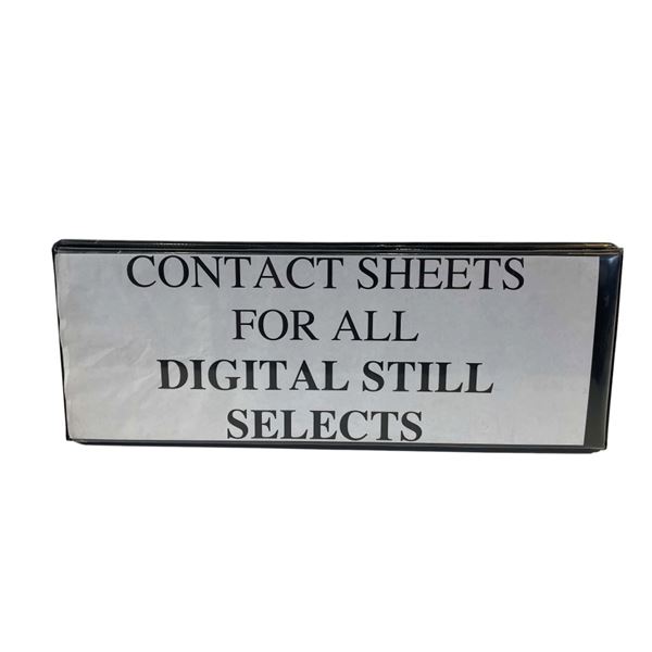 Phil Tippett Collection - Folder With 166 Contact Sheets